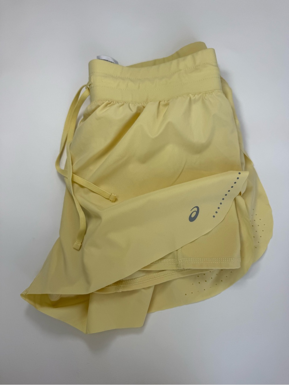 Asics Nagino Run Adjustable 4IN Short Huddle Yellow sz M